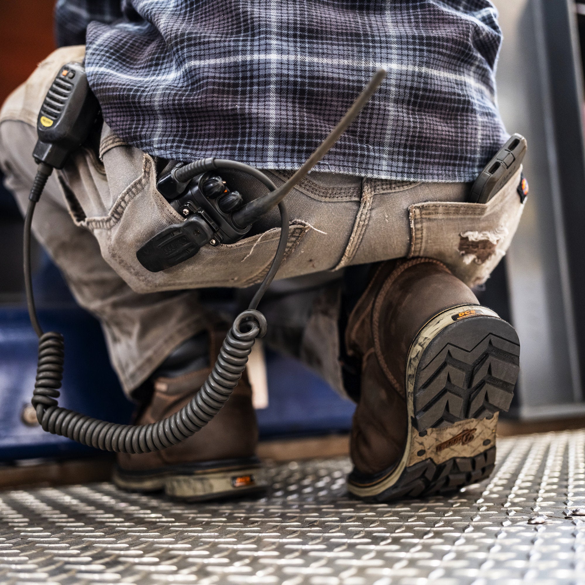 Danner Steel Yard 8" Brown ST Boot