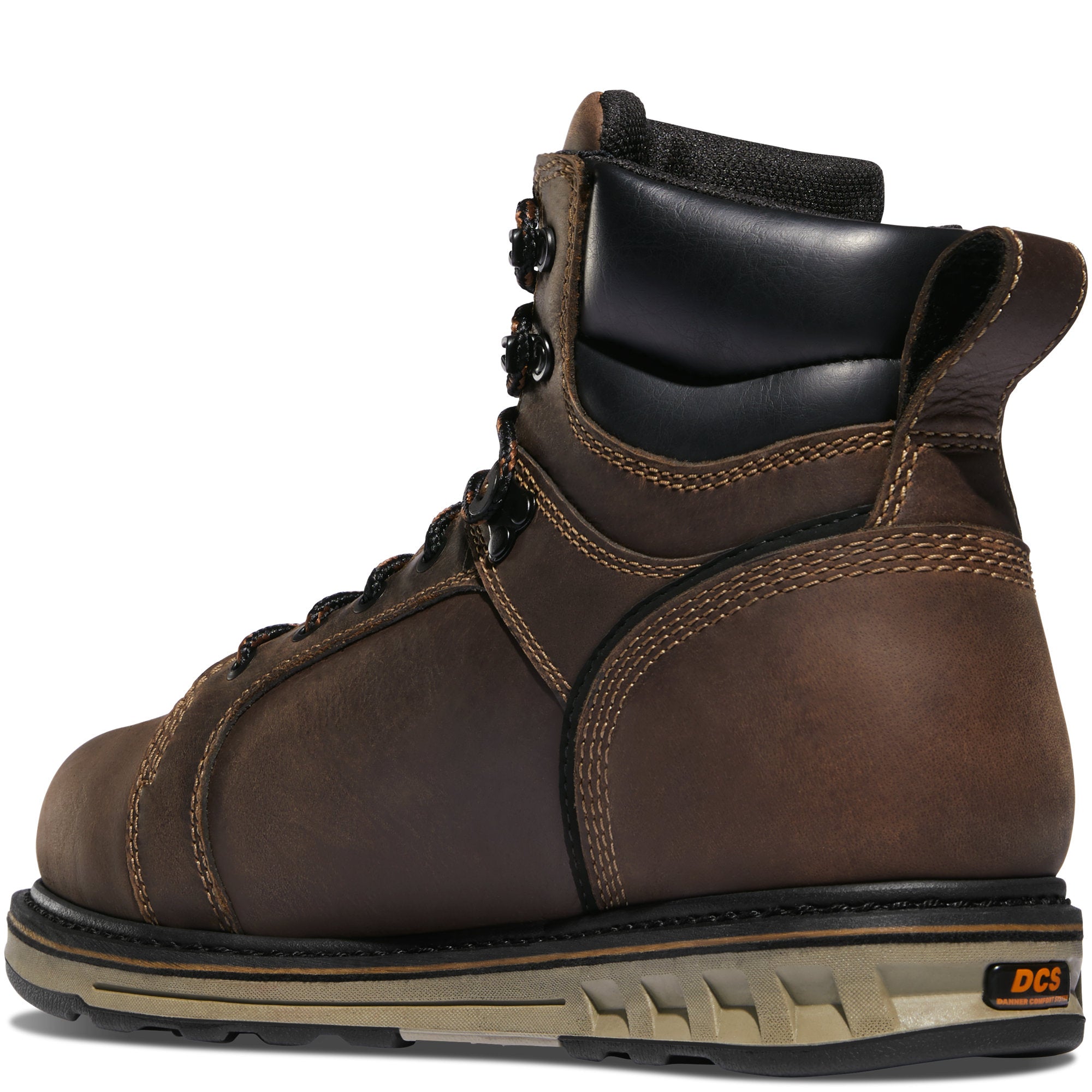 DANNER - Steel Yard 6" Brown Hot ST Wedge Boot