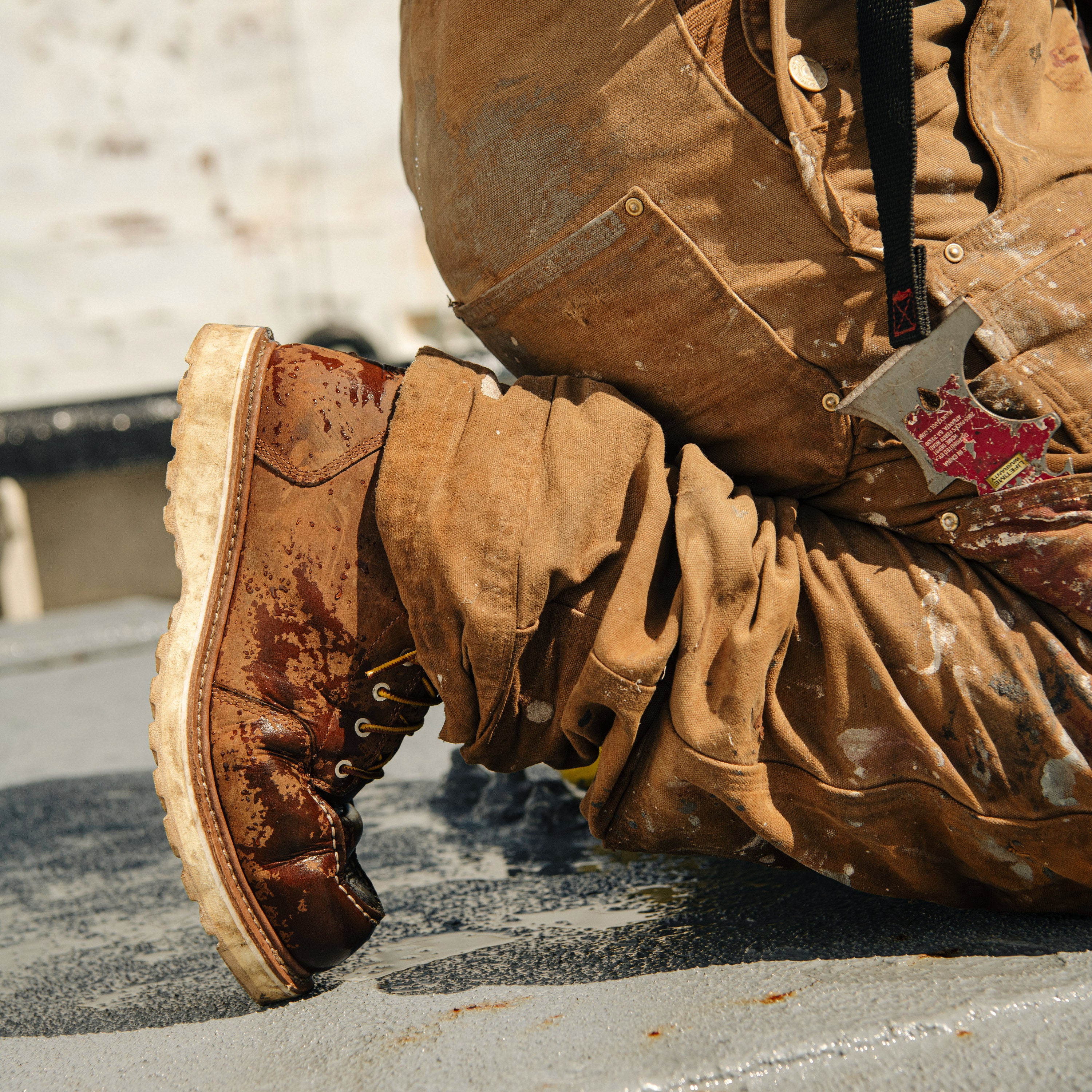 Danner Cedar River 8" Brown Aluminum Toe Boot