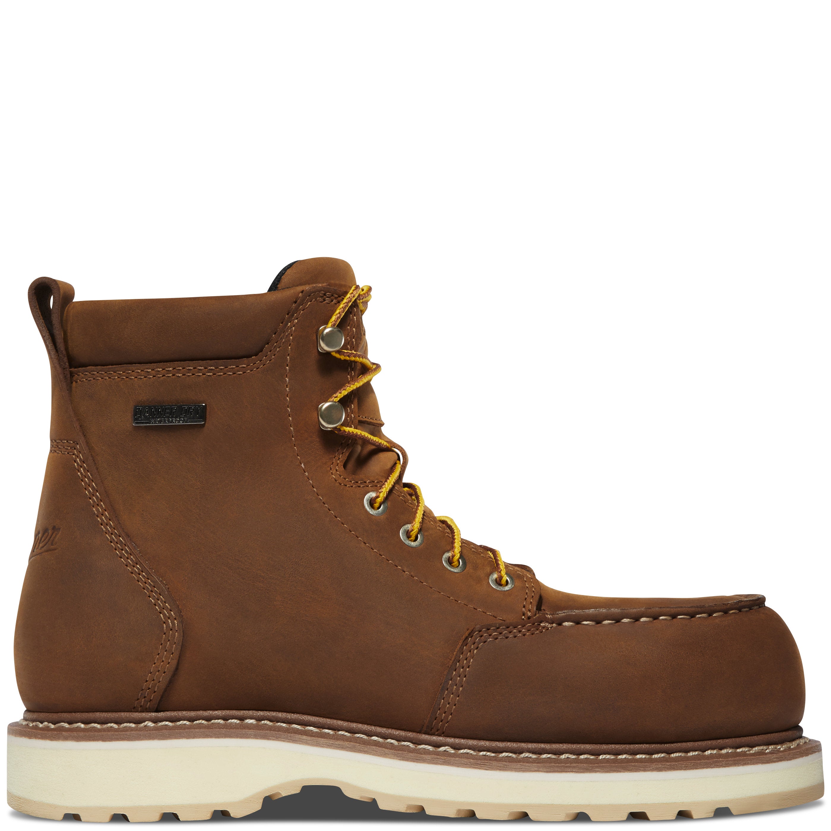 Danner Women's Cedar River Aluminum Toe 6" Brown Boot