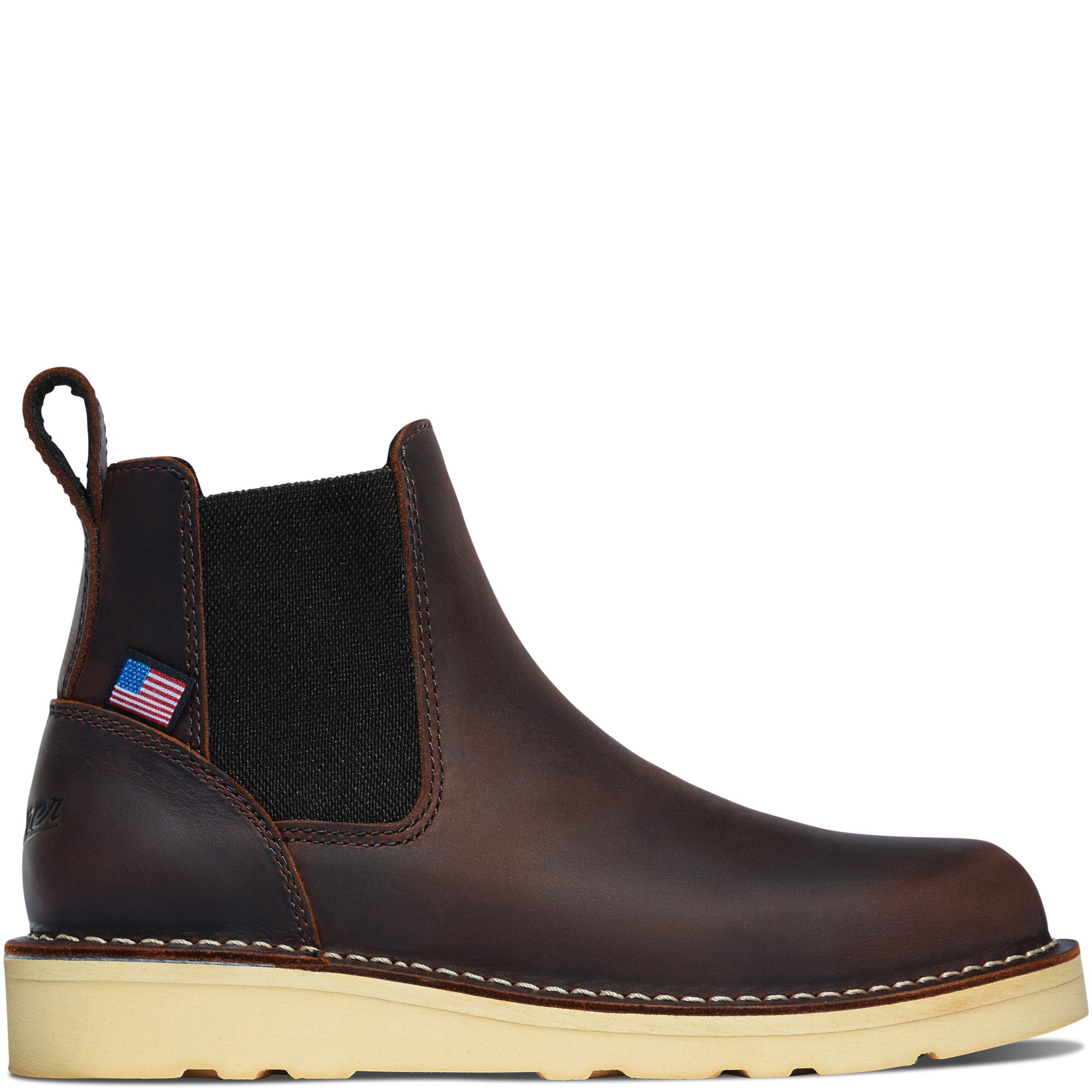 DANNER Women's Bull Run Chelsea Brown Boot