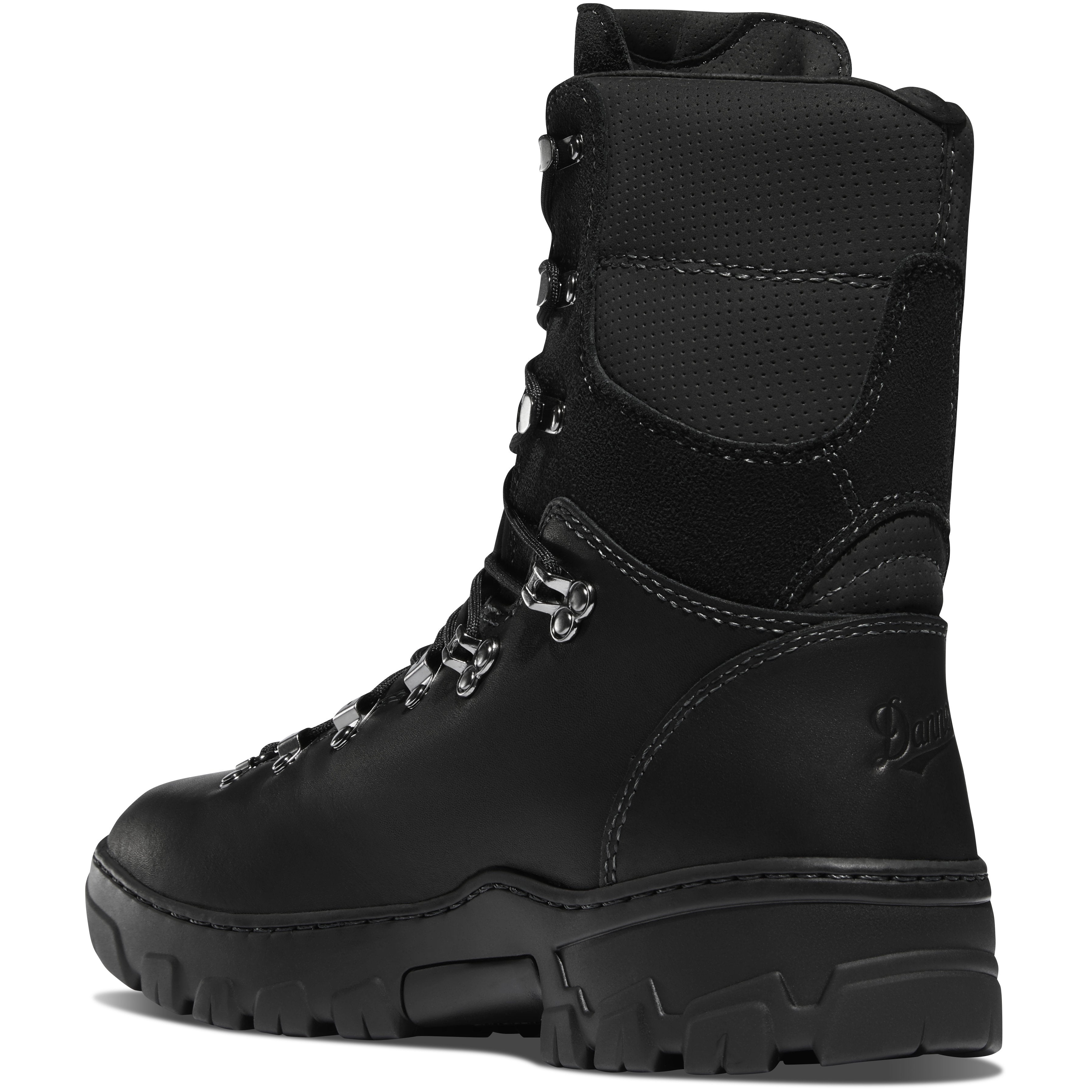 Danner Wildland Tactical Firefighter 8" Black Smooth-Out Boots