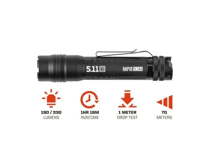 5.11 Tactical Rapid PL 1AA Flashlight