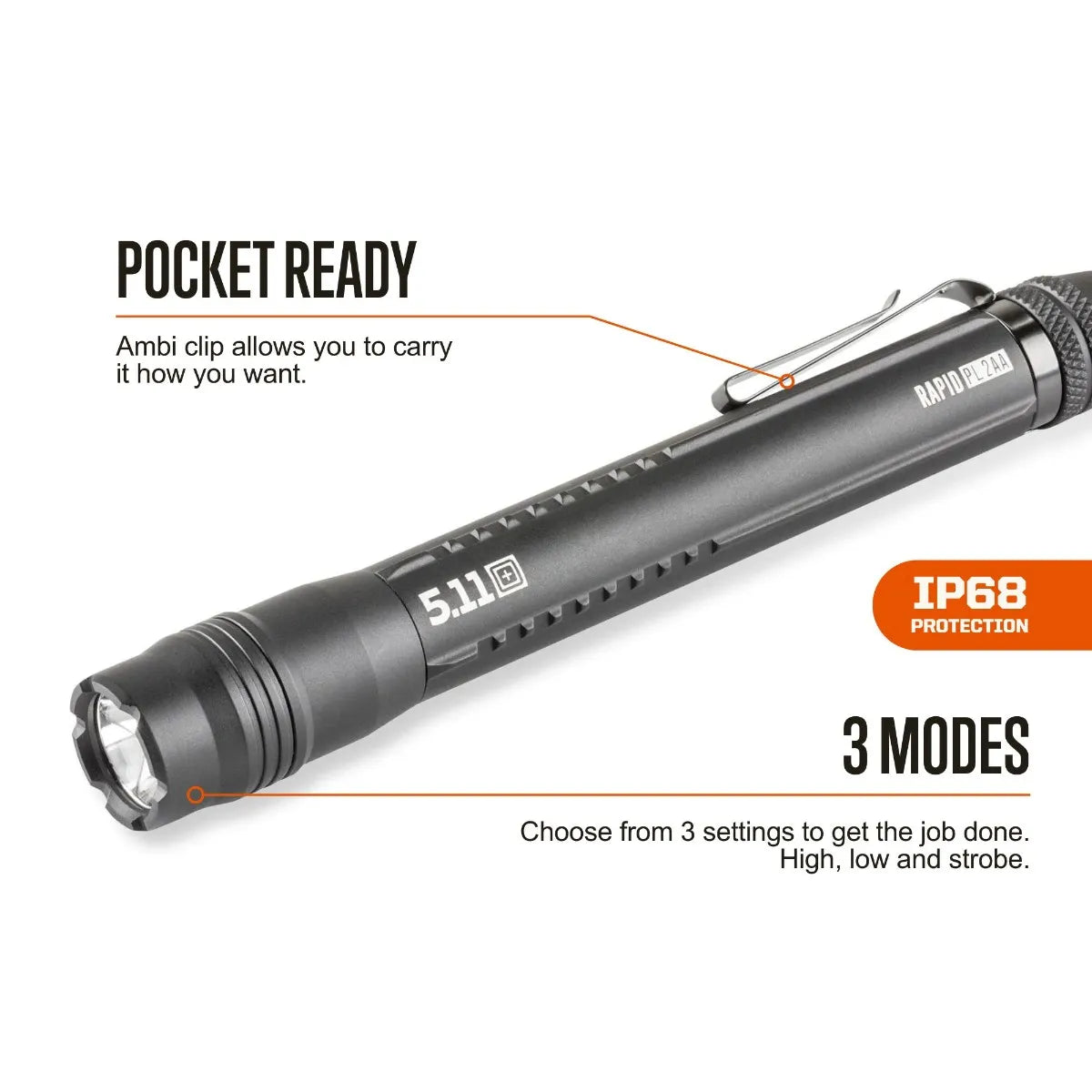 5.11 Tactical - RAPID PL 2AA FLASHLIGHT