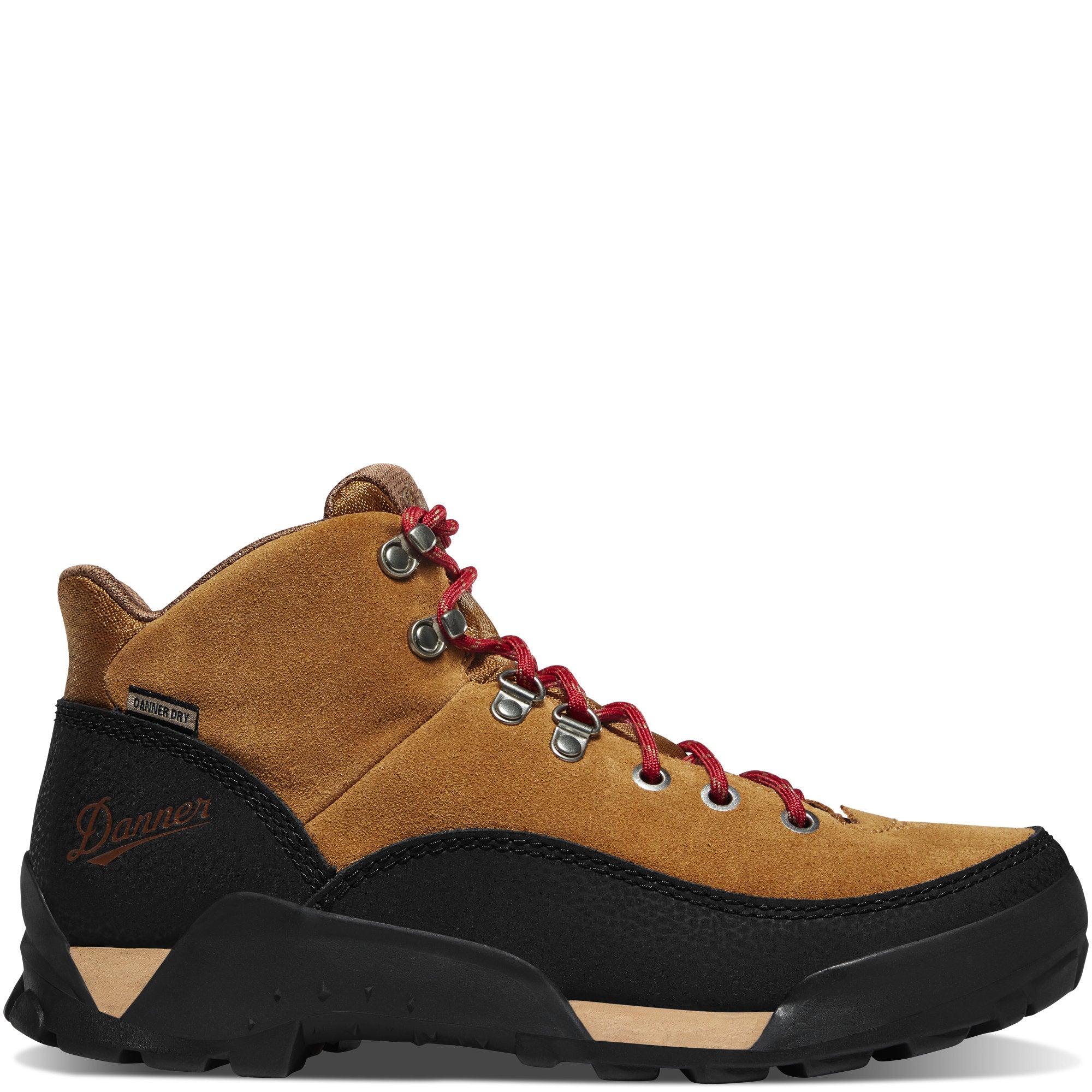 Danner Women's Panorama Mid Brown/Red Hiking Boot