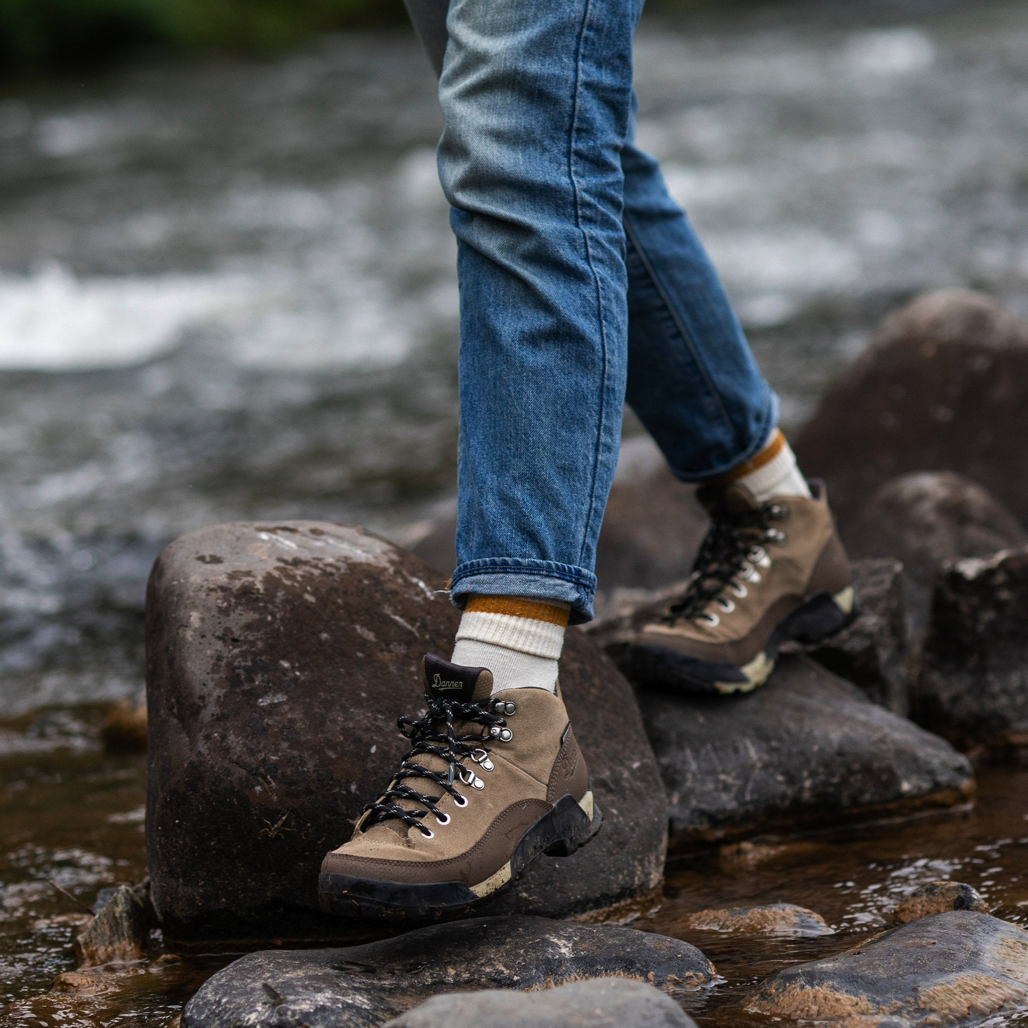 DANNER - Women's Panorama Mid 6" Gray