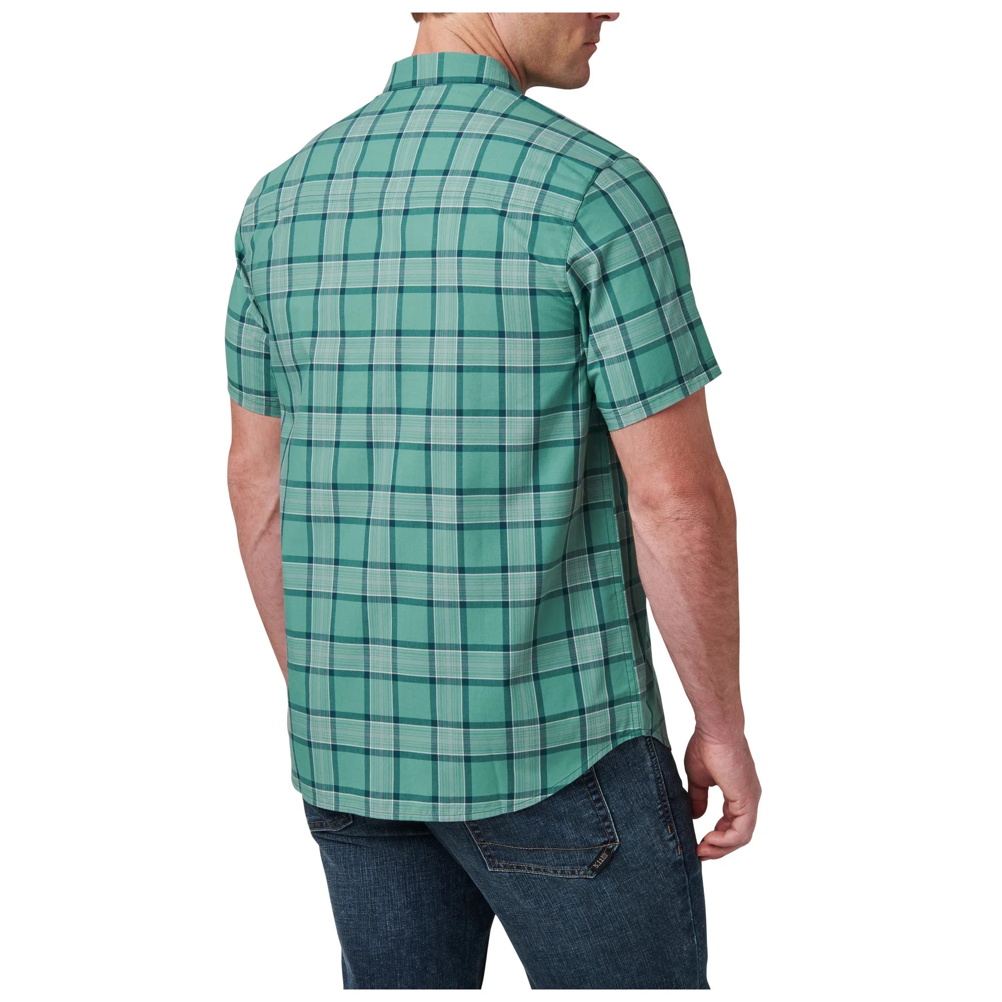 5.11 Tactical - WYATT SHORT SLEEVE PLAID SHIRT