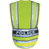 Flying Cross HIVIS YELLOW PRO SERIES SAFETY VEST WITH NAVY BAND AND POLICE LETTERING