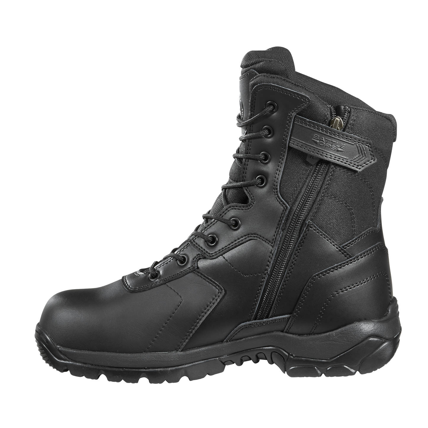 BDX8" Waterproof Tactical Boot - Side Zip Composite Safety Toe