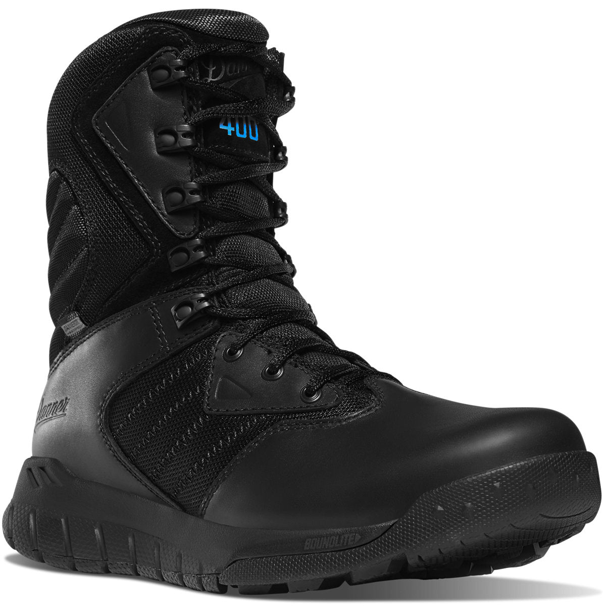 DANNER Instinct Tactical Mens 8 Black Side Zip Insulated Boot Western Tactical Uniform and Gear