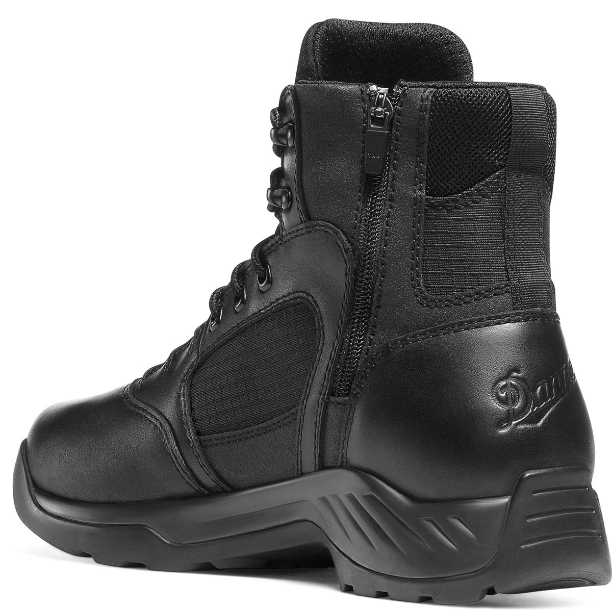 DANNER Kinetic Men's 6" Black Side Zip Non-Insulated Boot