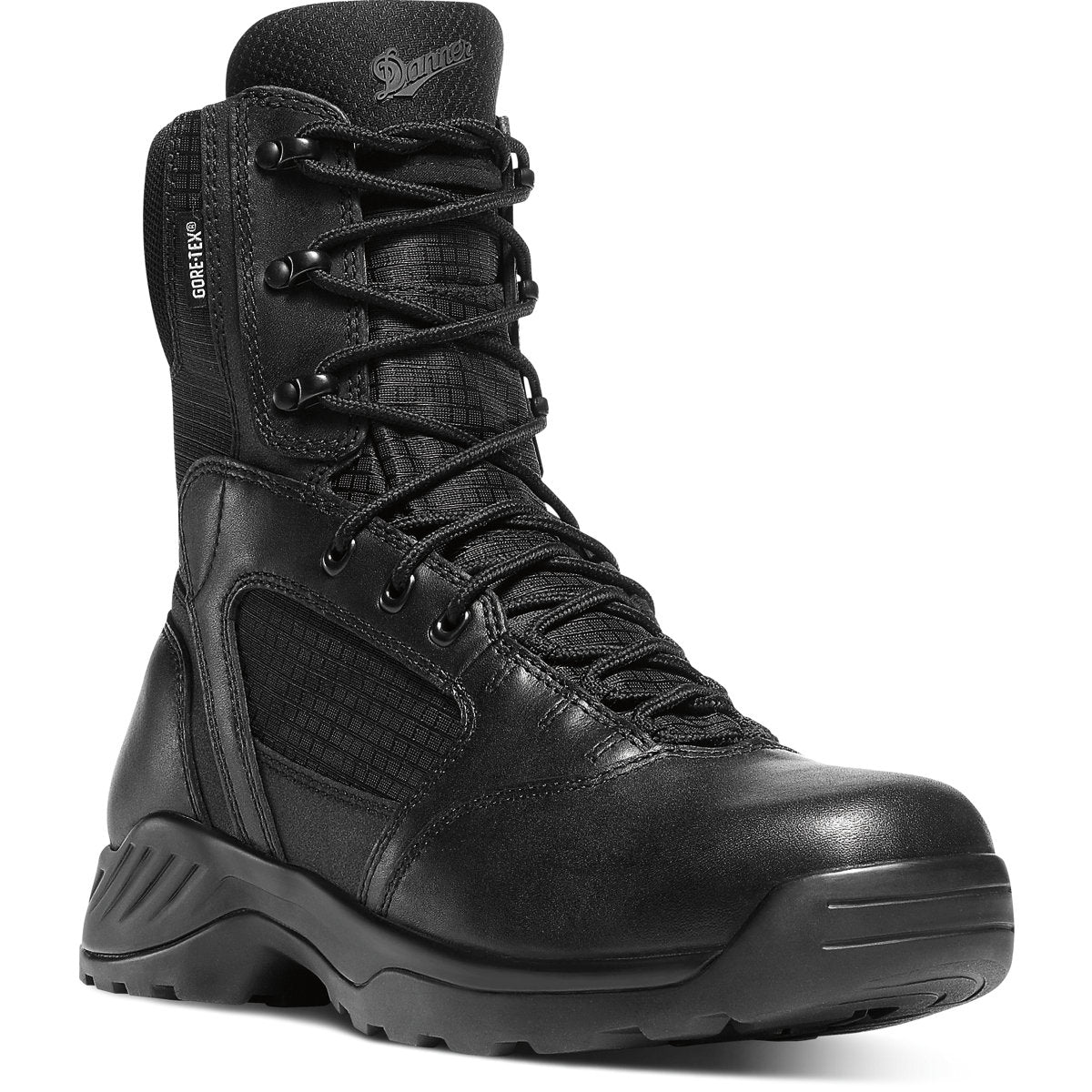 DANNER Kinetic Mens 8" Black Non-Insulated Boot