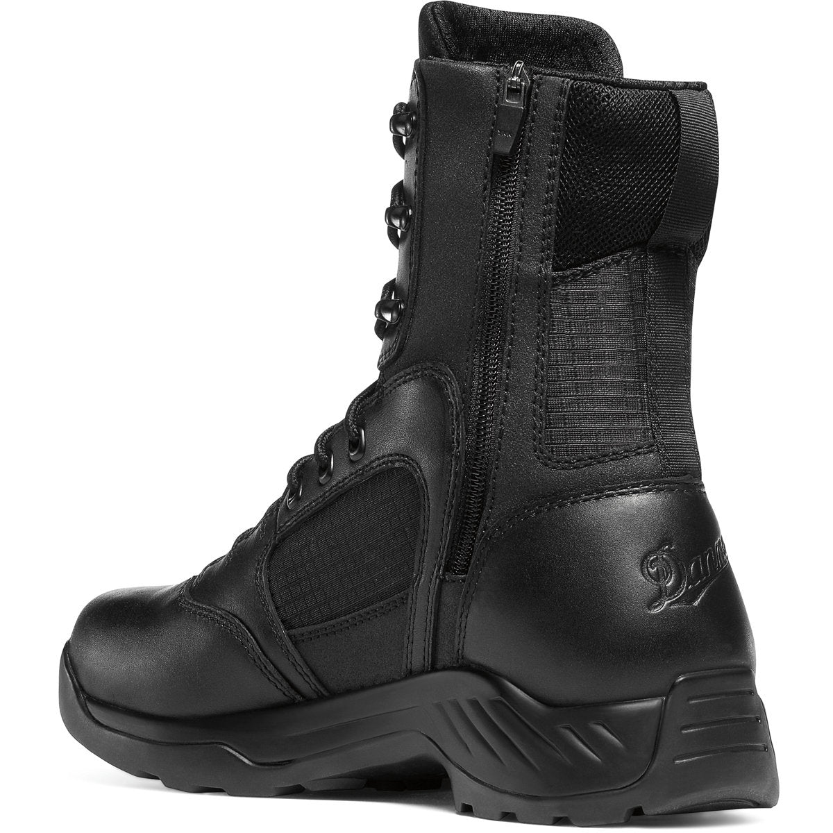 DANNER Kinetic 8" Black Side Zip Non-Insulated Boots