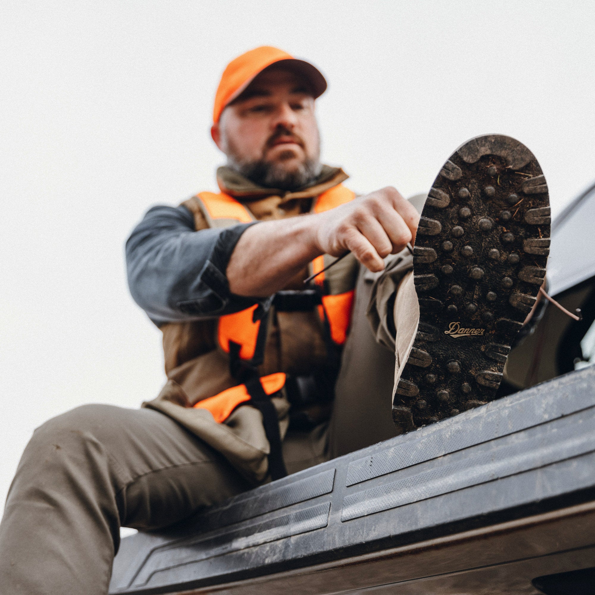 Danner Cedar River Moc Toe Hunter 8" Timberwolf Boot