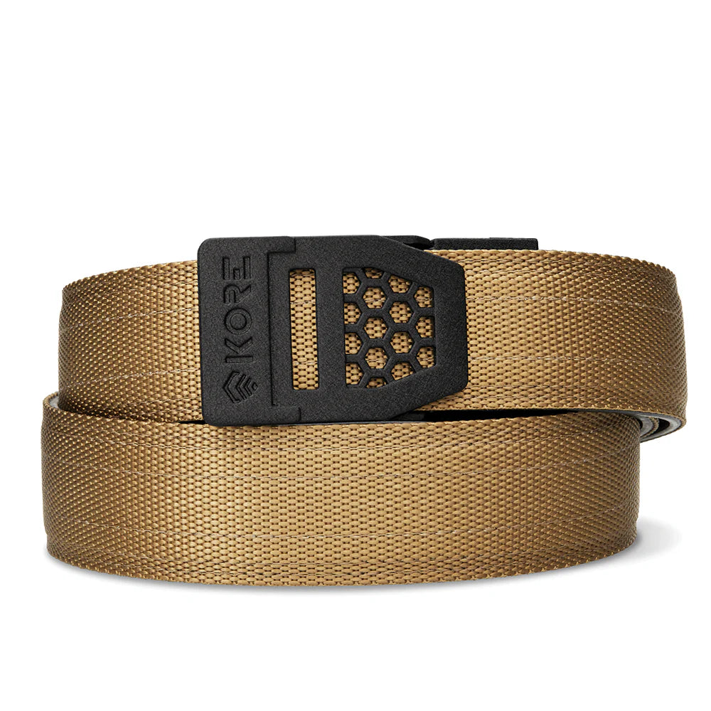 Kore X6 Black Buckle Tactical Nylon Gun Belt