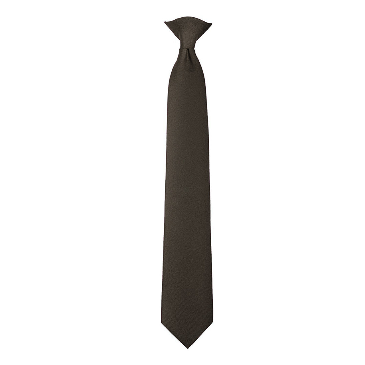 SAMUEL BROOME - CLIP-ON NECKTIE WITH BUTTONHOLES