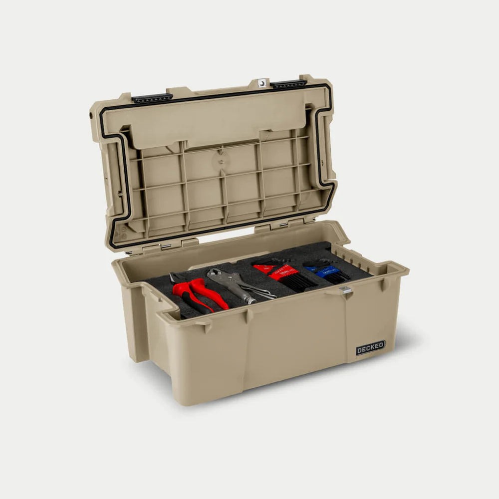 DECKED Custom Foam Inserts for SIXER 16 ToolBox