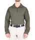 Front of Men's Defender Shirt in OD Green