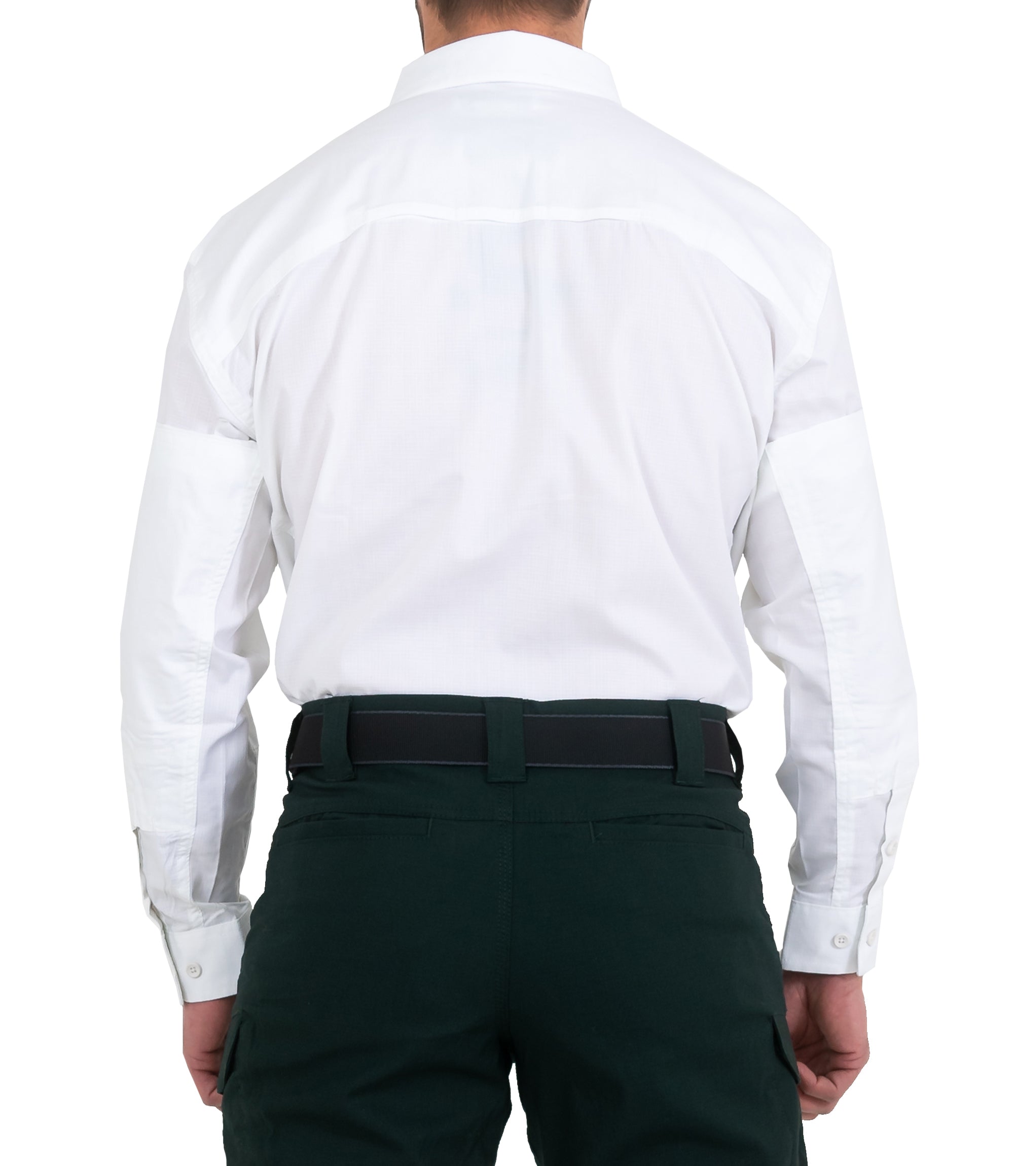 First Tactical Men's V2 Tactical Long Sleeve Shirt / White