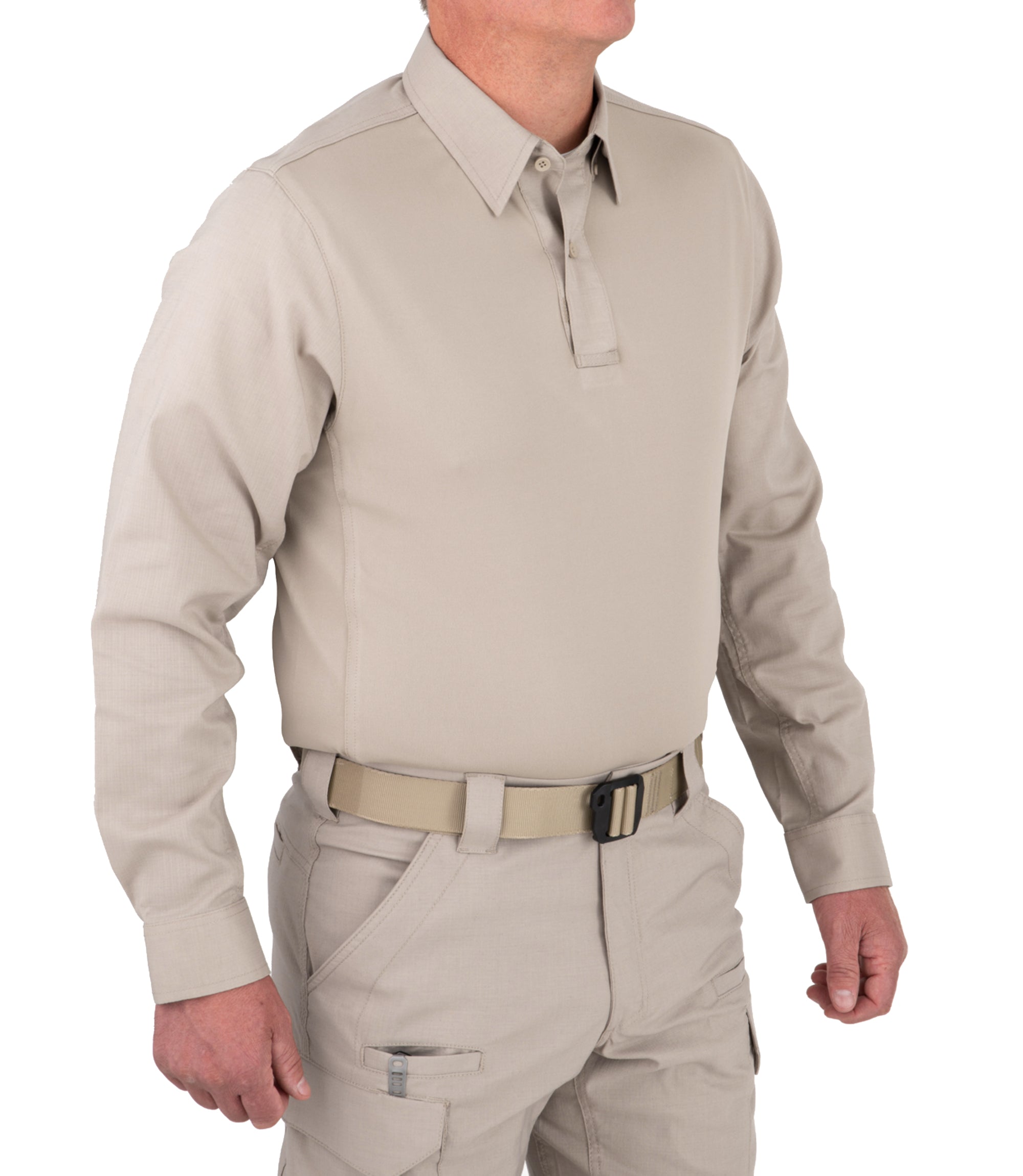 First Tactical - Men's V2 Pro Performance L/S Shirt - Silver Tan