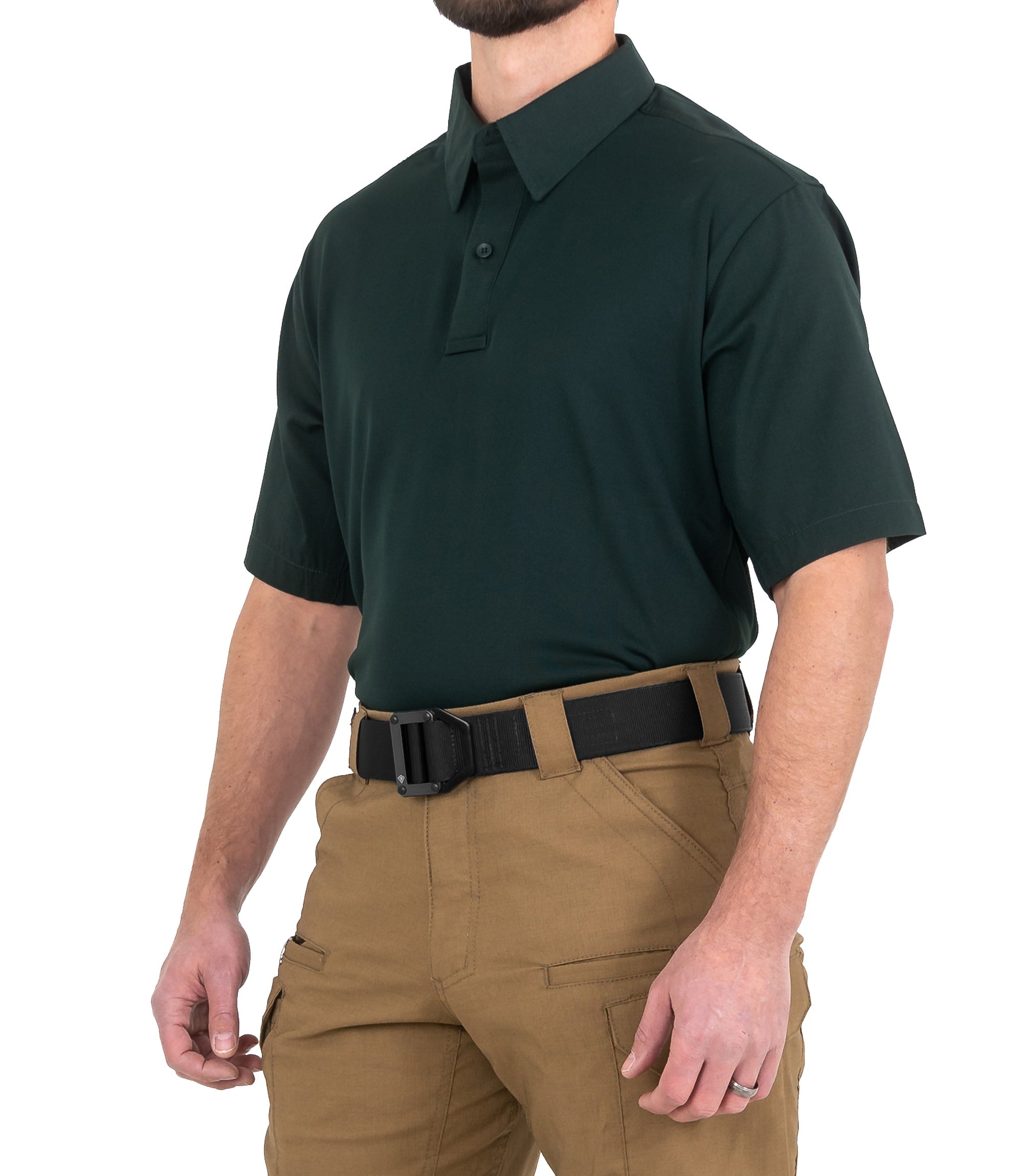 First Tactical - Men's V2 Pro Performance Short Sleeve Shirt - Spruce Green