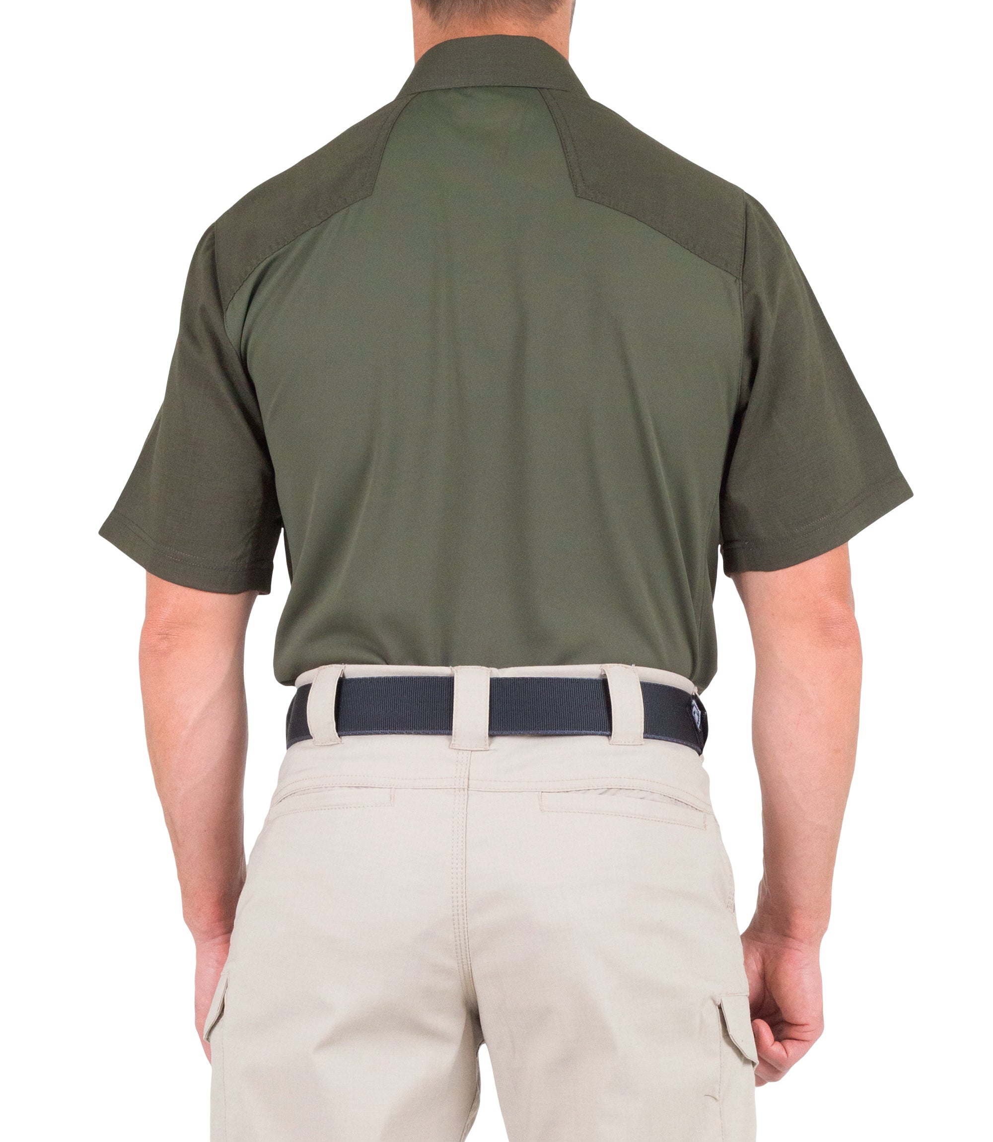 First Tactical - Men's V2 Pro Performance Short Sleeve Shirt - OD Green