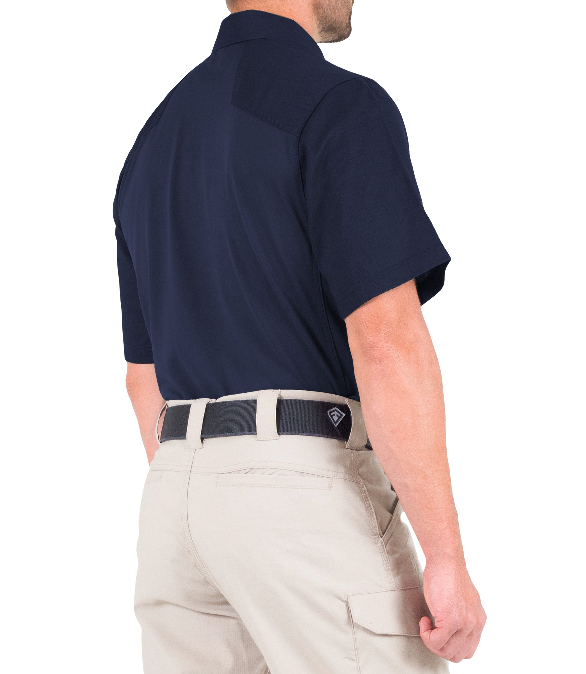 First Tactical - Men's V2 Pro Performance Short Sleeve Shirt - Midnight Navy