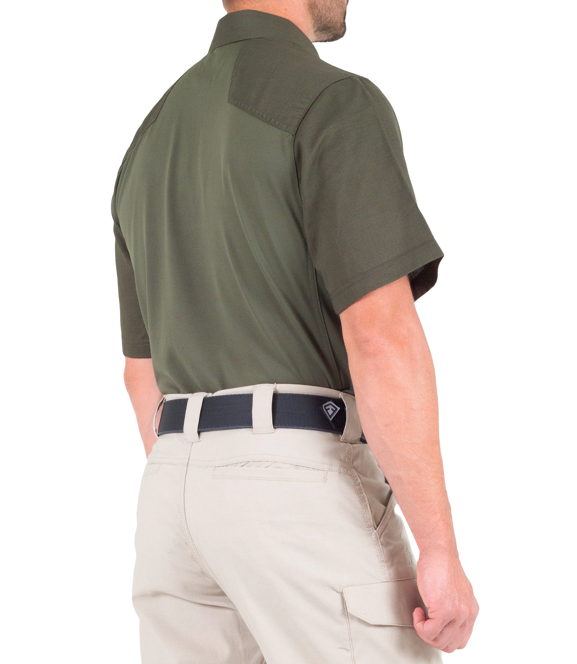 First Tactical - Men's V2 Pro Performance Short Sleeve Shirt - OD Green