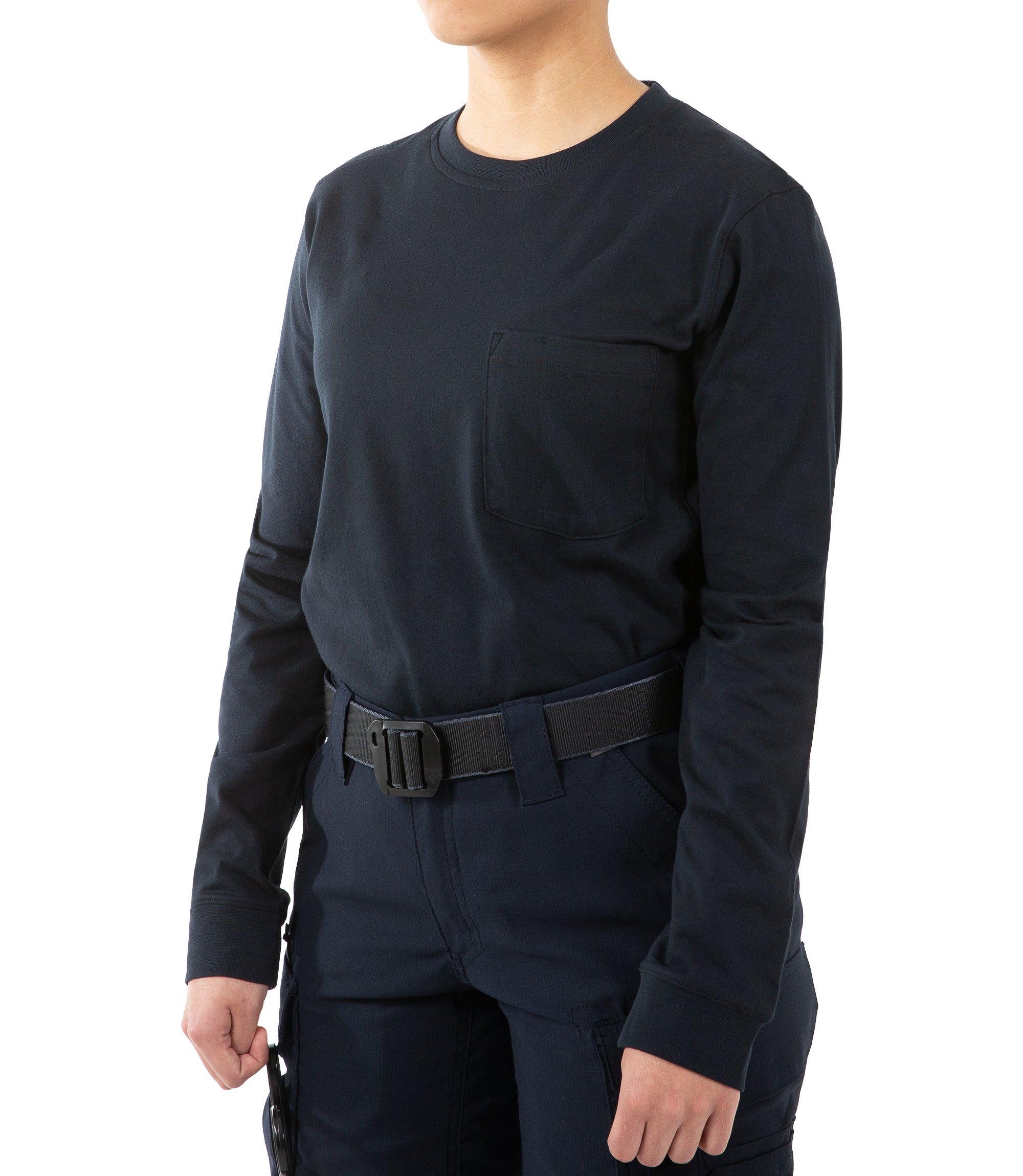 First Tactical Women's Tactix Cotton T-Shirt with Chest Pocket