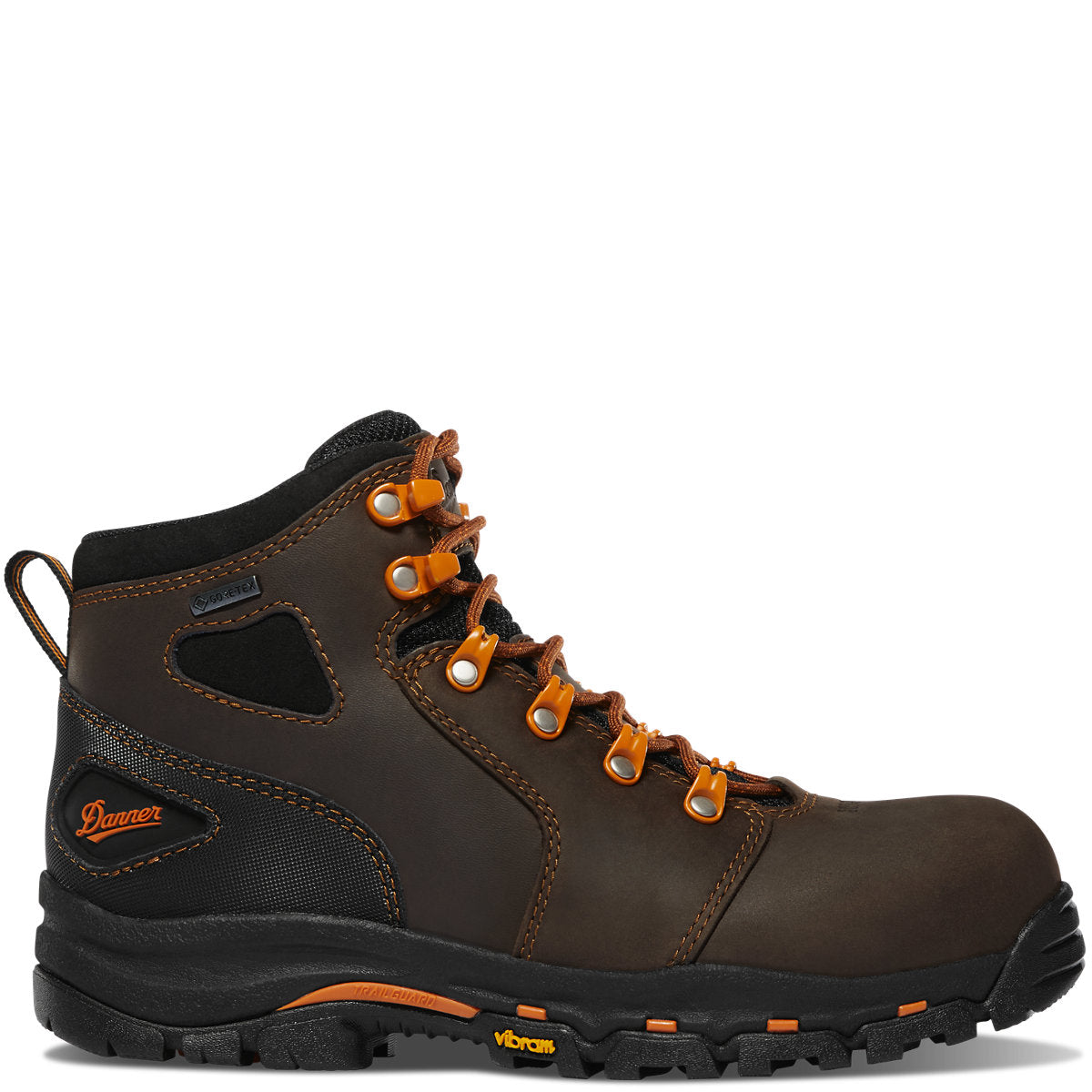 DANNER Women's Vicious 4" Brown/Orange Composite Toe (NMT) Boot