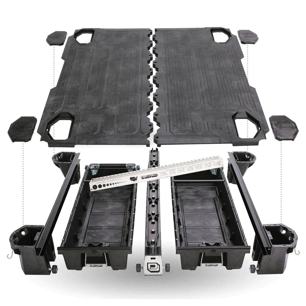 DECKED GM Sierra or Silverado 1500 Truck Bed Storage System & Organizer - New "wide" bed width