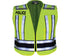 Flying Cross HIVIS YELLOW PRO SERIES SAFETY VEST WITH NAVY BAND AND POLICE LETTERING