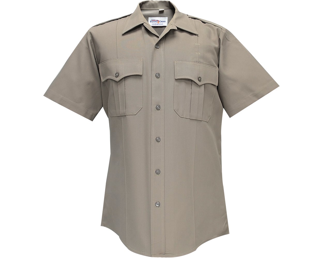 Flying Cross DELUXE TROPICAL 65% POLY/35% RAYON MEN'S SHORT SLEEVE SHIRT