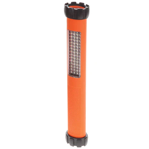 Nightstick - Multi-Purpose Work Light w/Magnetic Clip - 4 AA - Orange