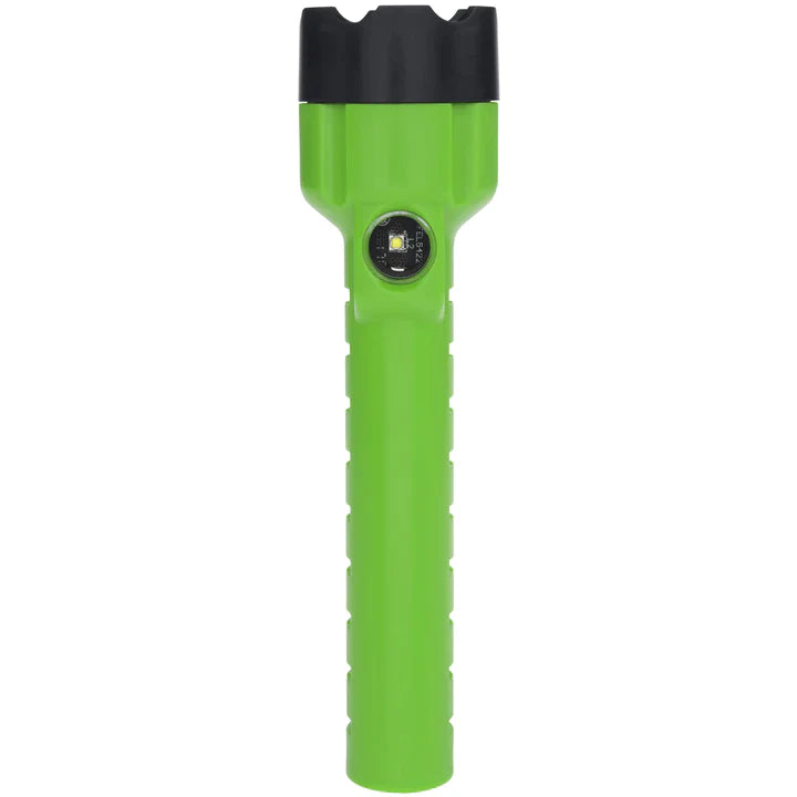 Nightstick - Dual-Light Flashlight w/Dual Magnets - 3 AA (not included) - Green