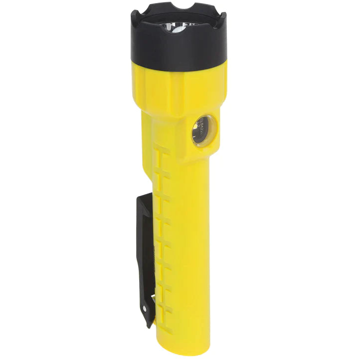 Nightstick - Dual-Light Flashlight w/Dual Magnets - 3 AA (not included) - Yellow