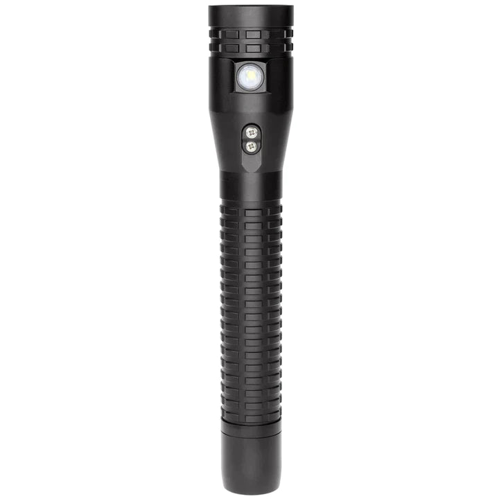 Nightstick - Metal Duty/Personal-Size Dual-Light Flashlight w/Magnet - Li-Ion - Black