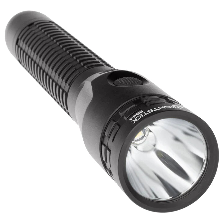 Nightstick - Metal Duty/Personal-Size Dual-Light Flashlight - Li-Ion - Black