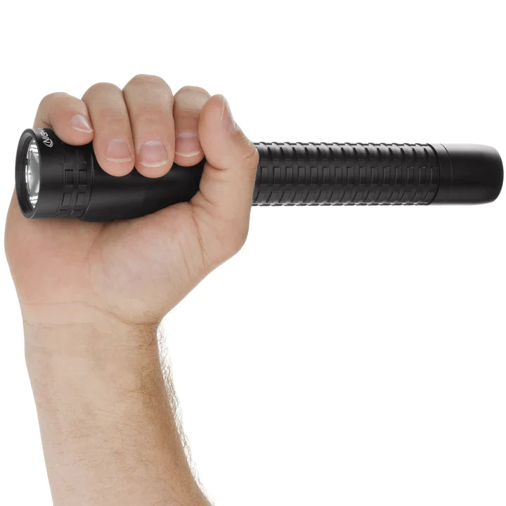 Nightstick - Metal Duty/Personal-Size Dual-Light Flashlight - Li-Ion - Black