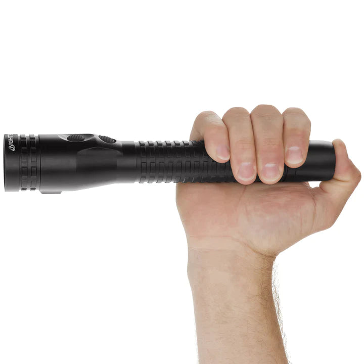 Nightstick - Metal Duty/Personal-Size Dual-Light Flashlight - Li-Ion - Black