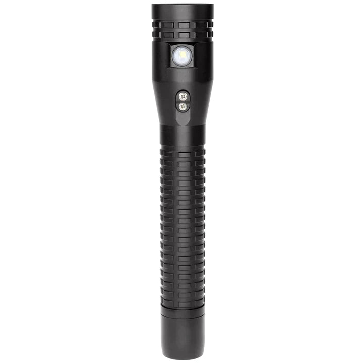 Nightstick - Metal Duty/Personal-Size Dual-Light Flashlight (DC Power Supply Only) - Li-Ion - Black