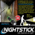 Nightstick - Metal USB Dual-Light Tactical Flashlight w/Holster - Li-Ion - Green