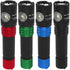 Nightstick - Metal USB Dual-Light Tactical Flashlight w/Holster - Li-Ion - Green