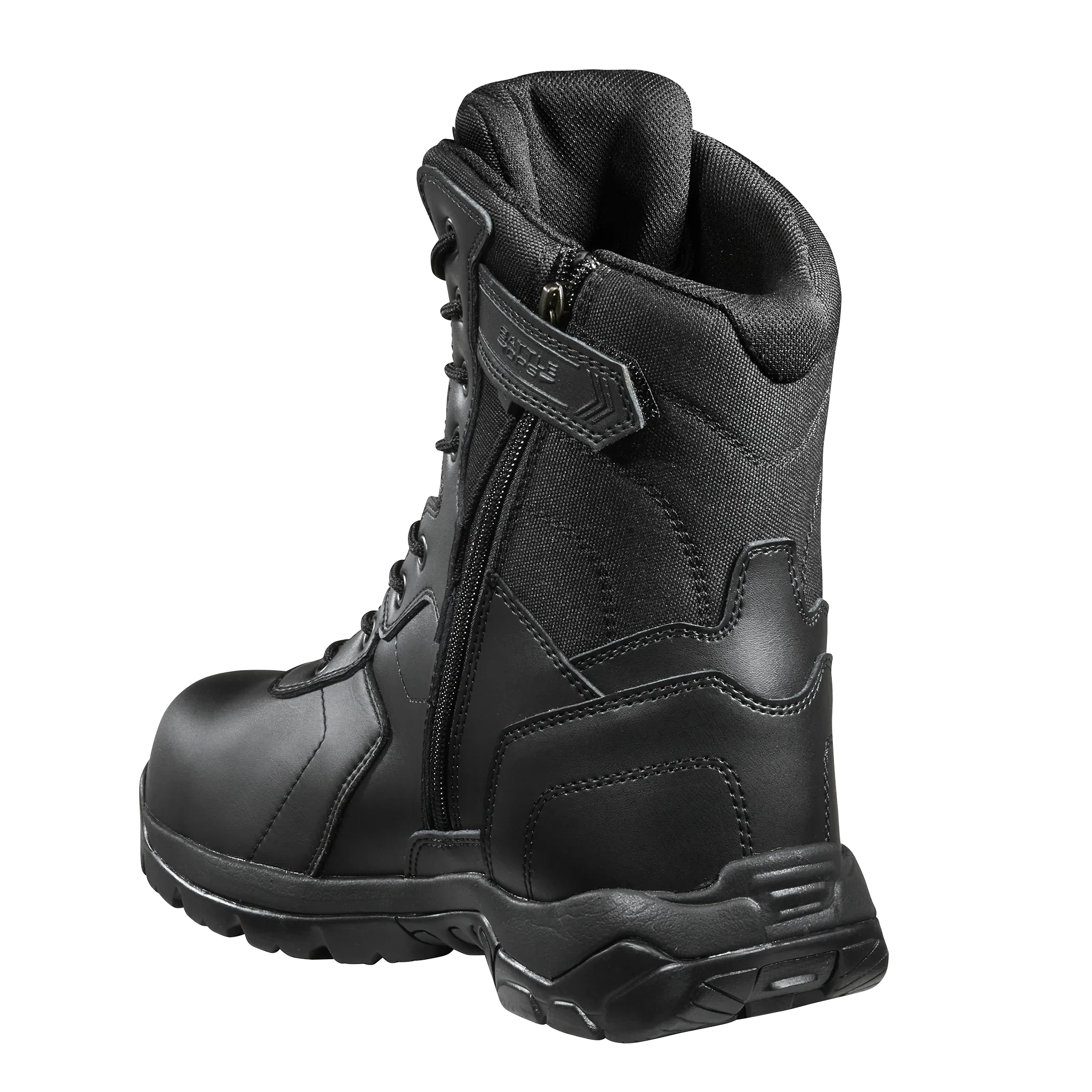 Black Diamond 8-Inch Waterproof Tactical Boot - Side Zip Non Safety Toe