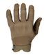 Front of Men's Pro Knuckle Glove in Coyote