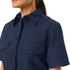 WORKRITE - WOMEN'S SHORT SLEEVE CLASSIC FIRE CHIEF SHIRT