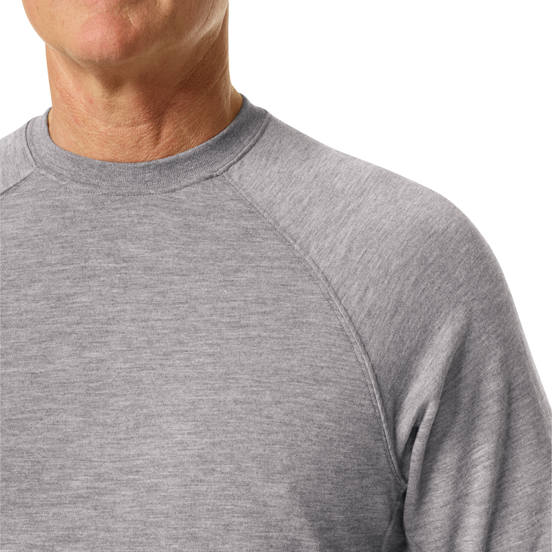 WORKRITE - MEN'S LONG SLEEVE STATION WEAR TEE (ATHLETIC STYLE)