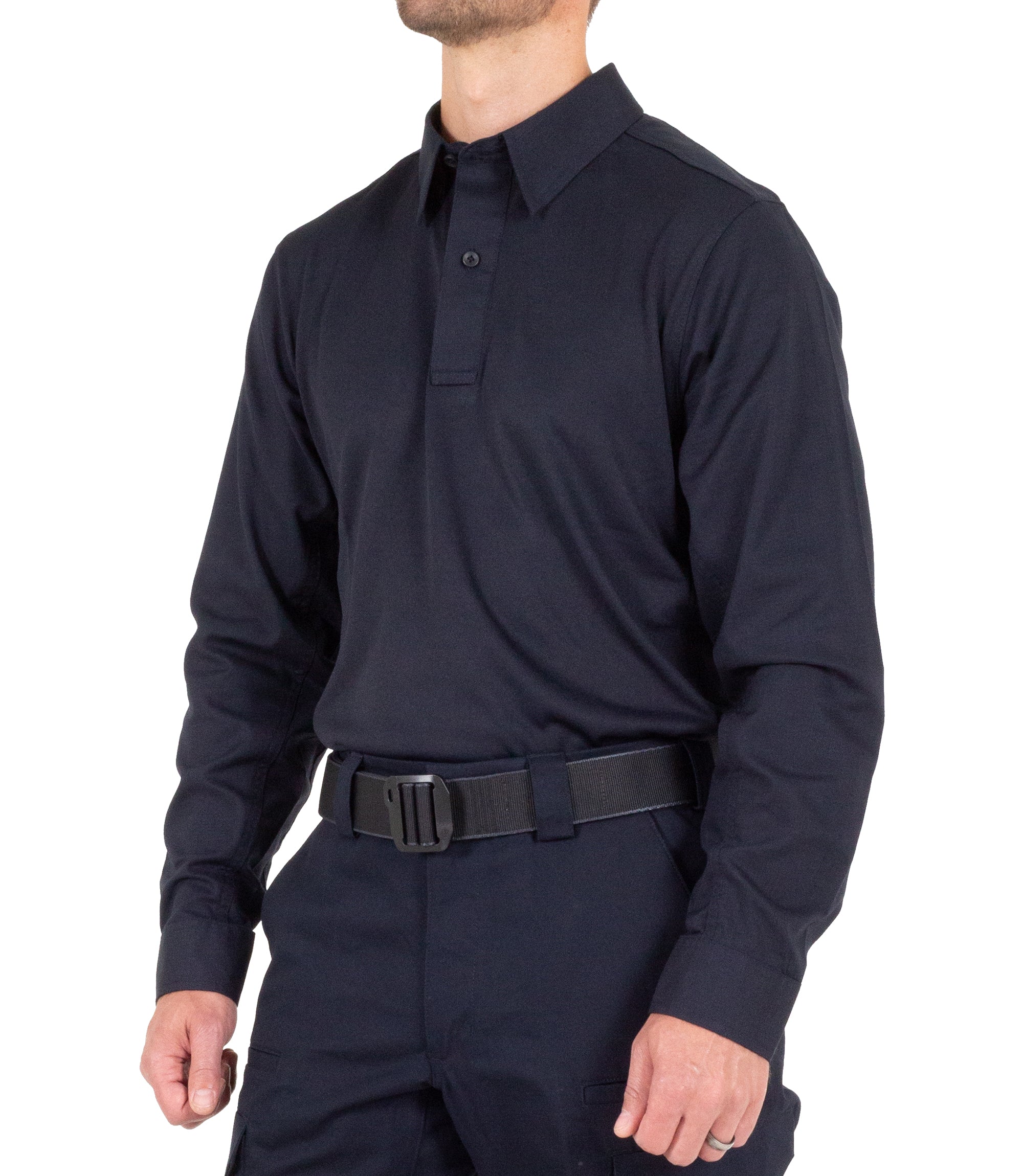 First Tactical Men's V2 Pro Performance L/S Midnight Navy Shirt