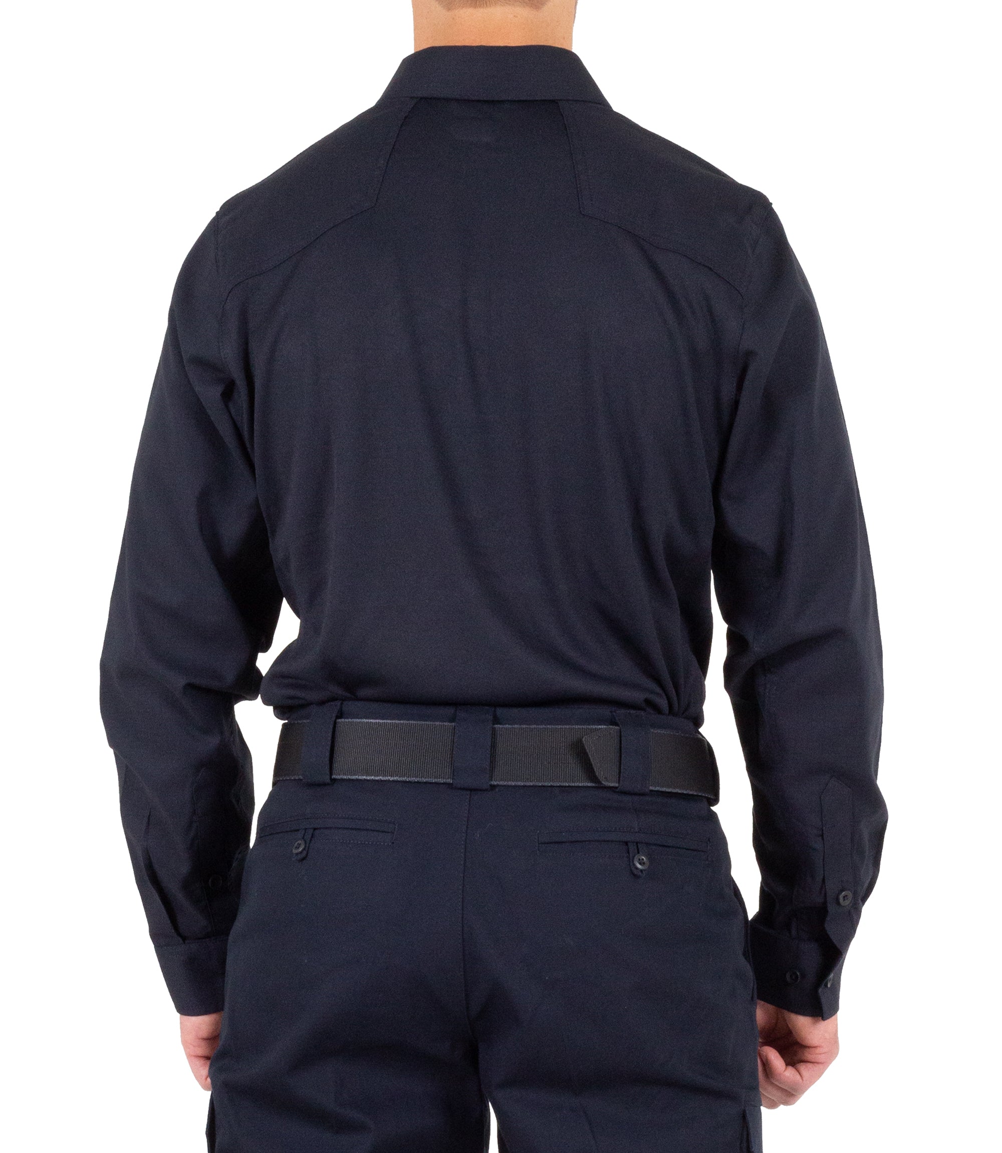 First Tactical Men's V2 Pro Performance L/S Midnight Navy Shirt