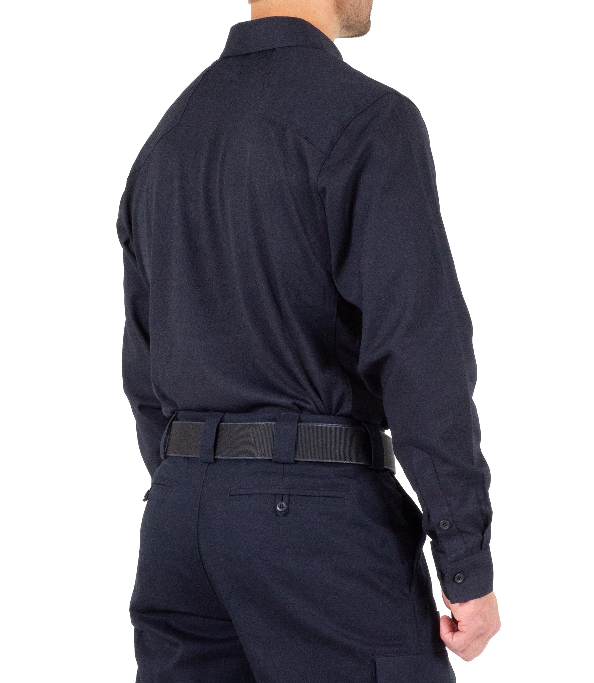 First Tactical Men's V2 Pro Performance L/S Midnight Navy Shirt